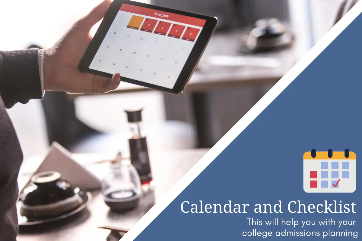 Calendar and Checklist