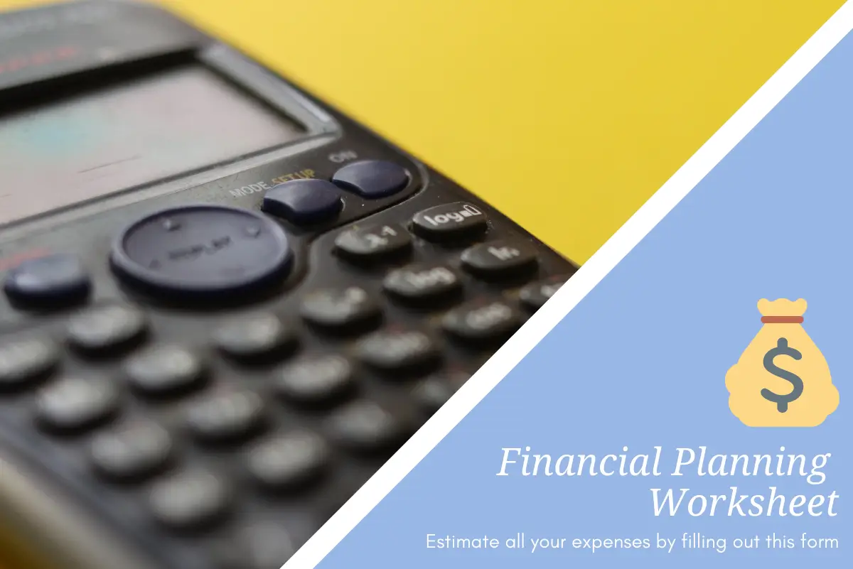Financial Planning Worksheet